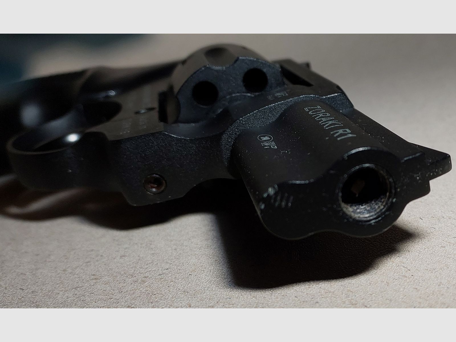 Zoraki R1 2,5 Zoll Revolver Kal. 9mm R.K. brüniert PTB 945 Stahltrommel