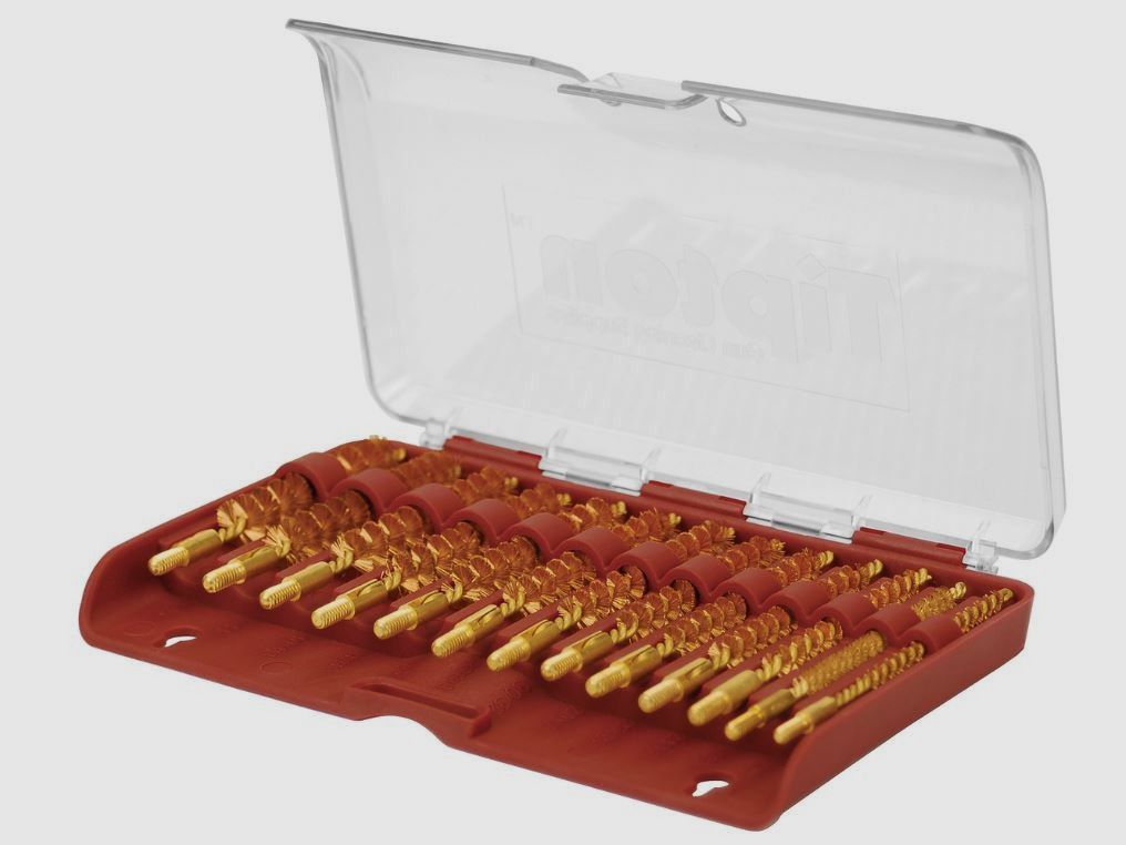 Set aus 13 Messingreinigungsbürsten Best Bore Tipton
