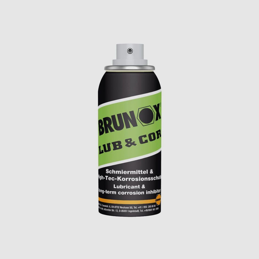 Brunox Lub & Cor Korrosionsschutz und Schmiermittel 100-ml-Sprühflasche