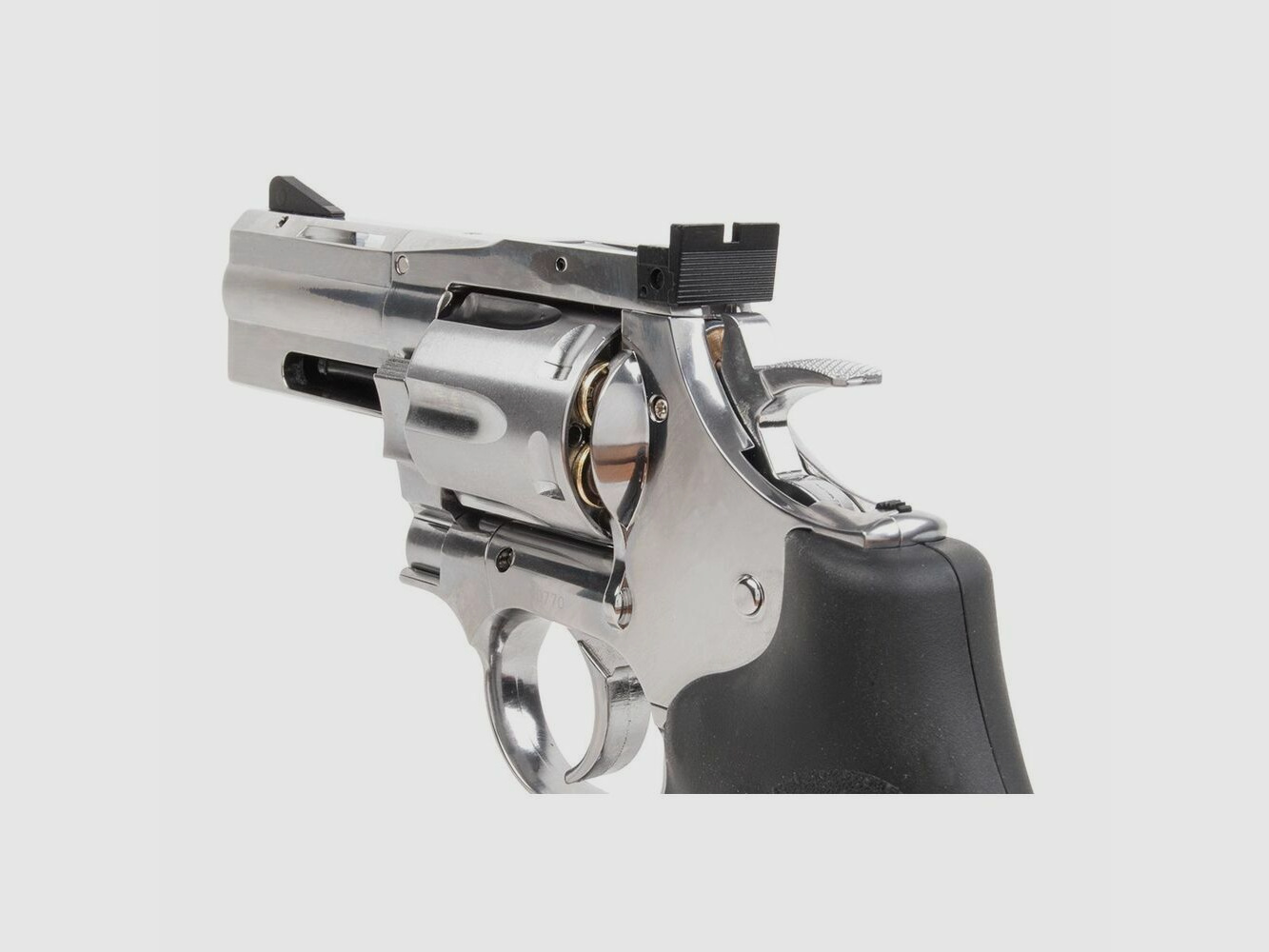 Dan Wesson 715 2,5" .177 Argent 4,5mm Pression d'Air CO2