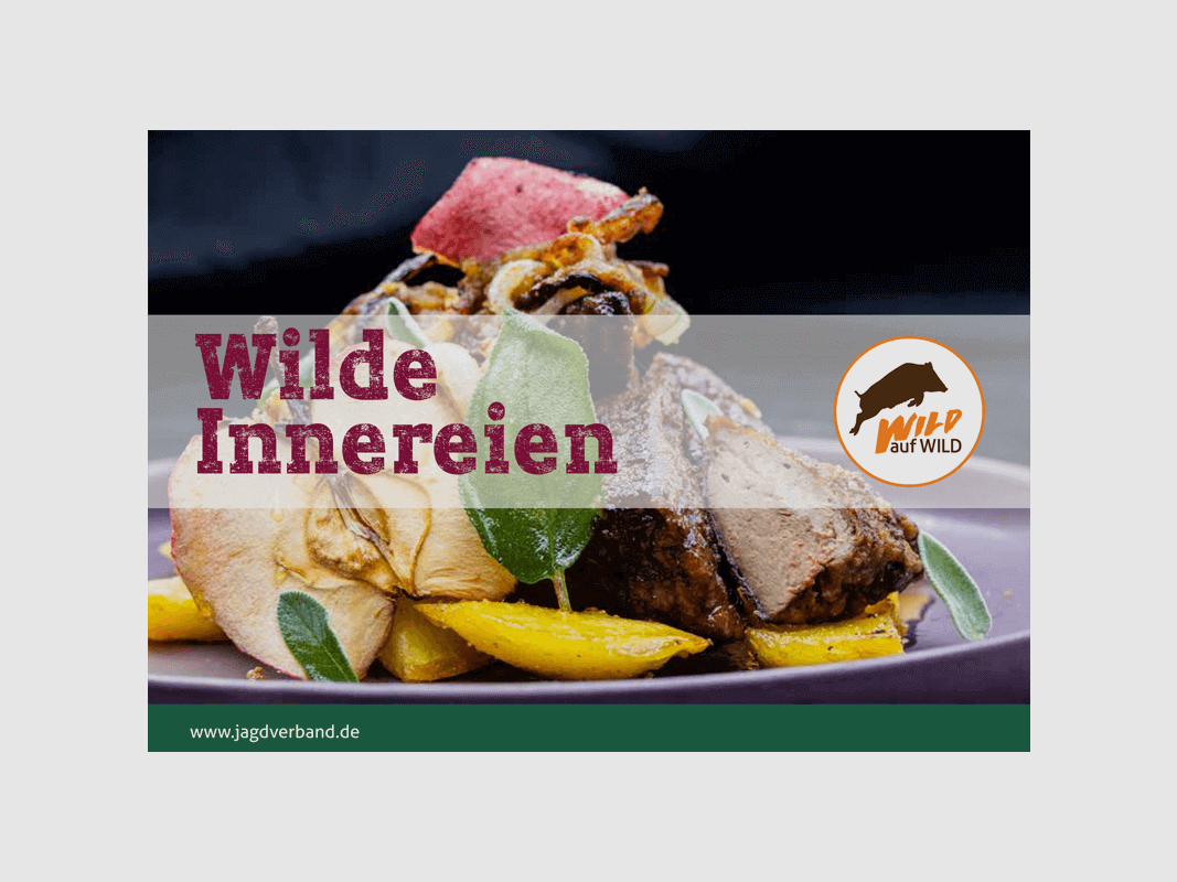 Rezeptbroschüre "Wilde Innereien" (Wild auf Wild)