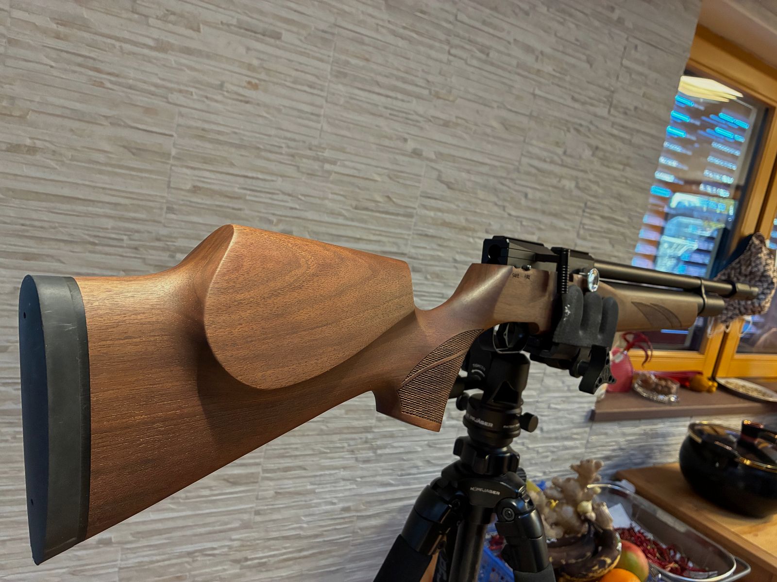 Luchtgeweer F-serie Dreamline Classic Walnootstok