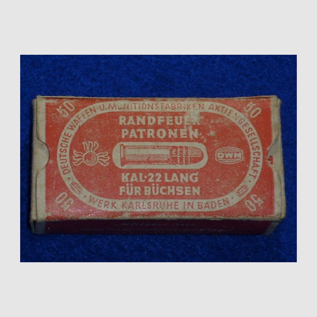 Cal.22 long DWM / Karlsruhe