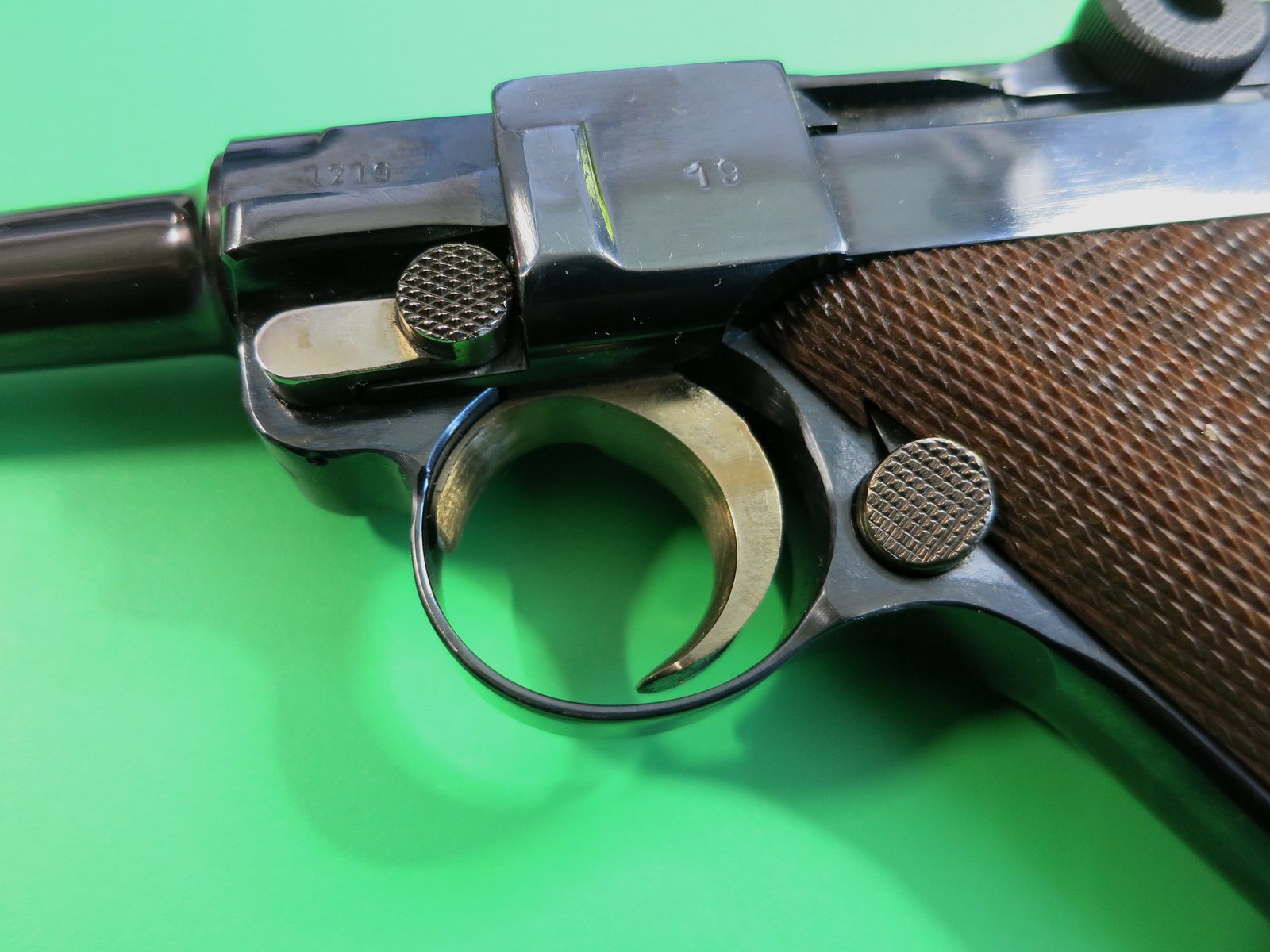Mauser Oberndorf S/42 1937, Pistole 08 P08, 9 mm Luger, nummerngleich + perfekt!     #75
