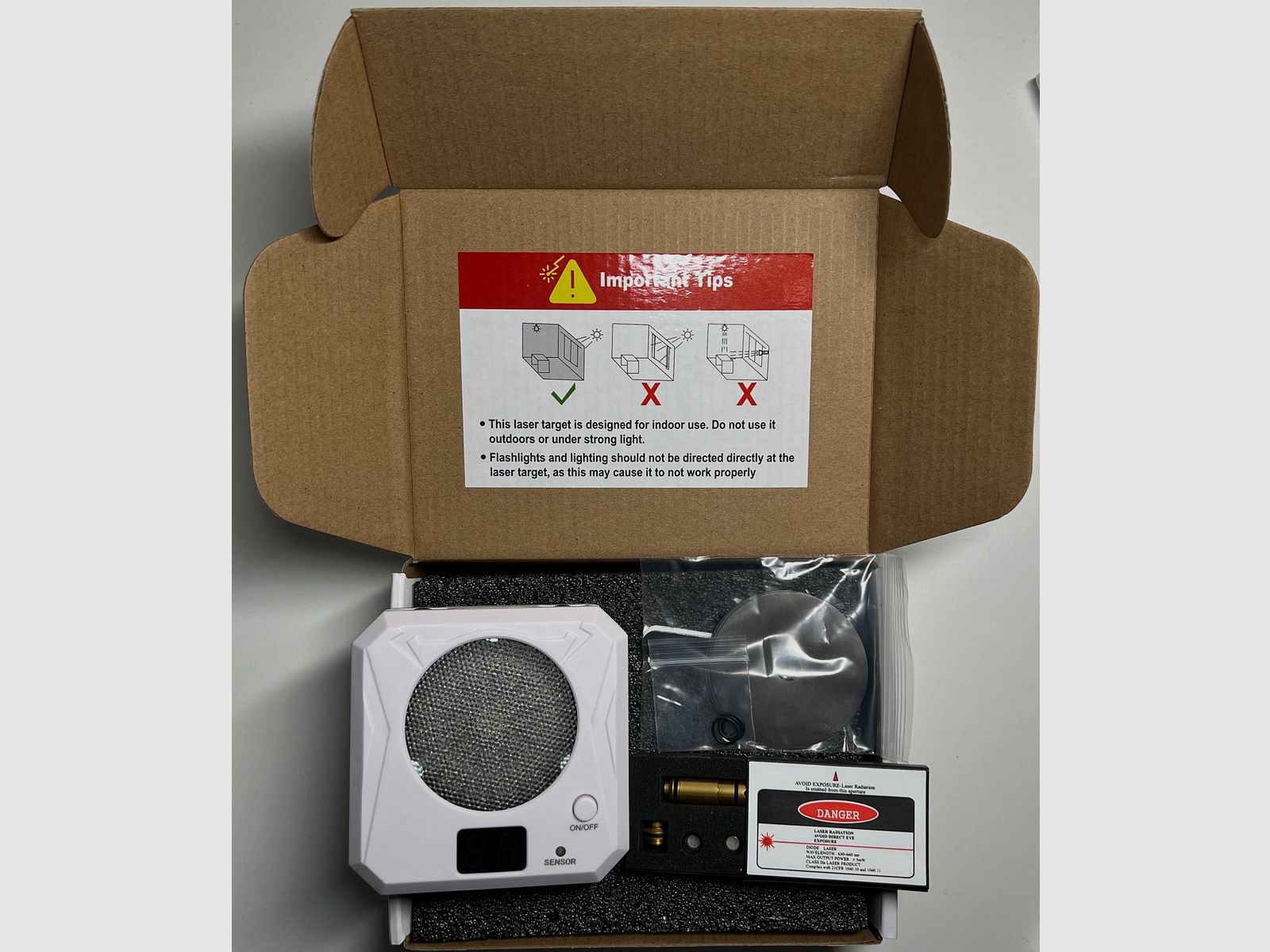 Dry Fire Trainingssystem Pufferpatrone Schießkino 9 x 19 / 45ACP