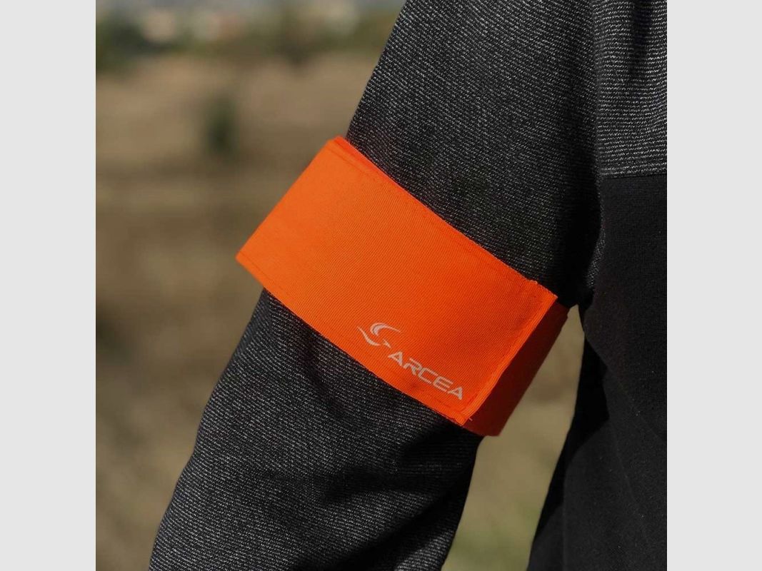 Orangene Armbinde 55x7 cm, Bild 3 von 12