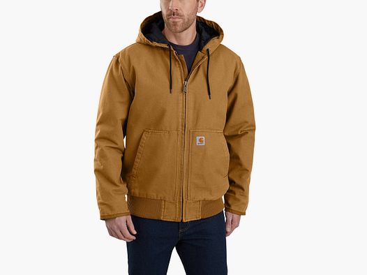 Carhartt Duck Active Jacket Men Carhartt® Brown XXL