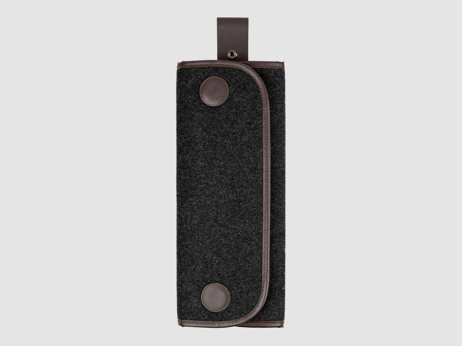 Blaser Sitzkissen Loden/Leder 40x35cm