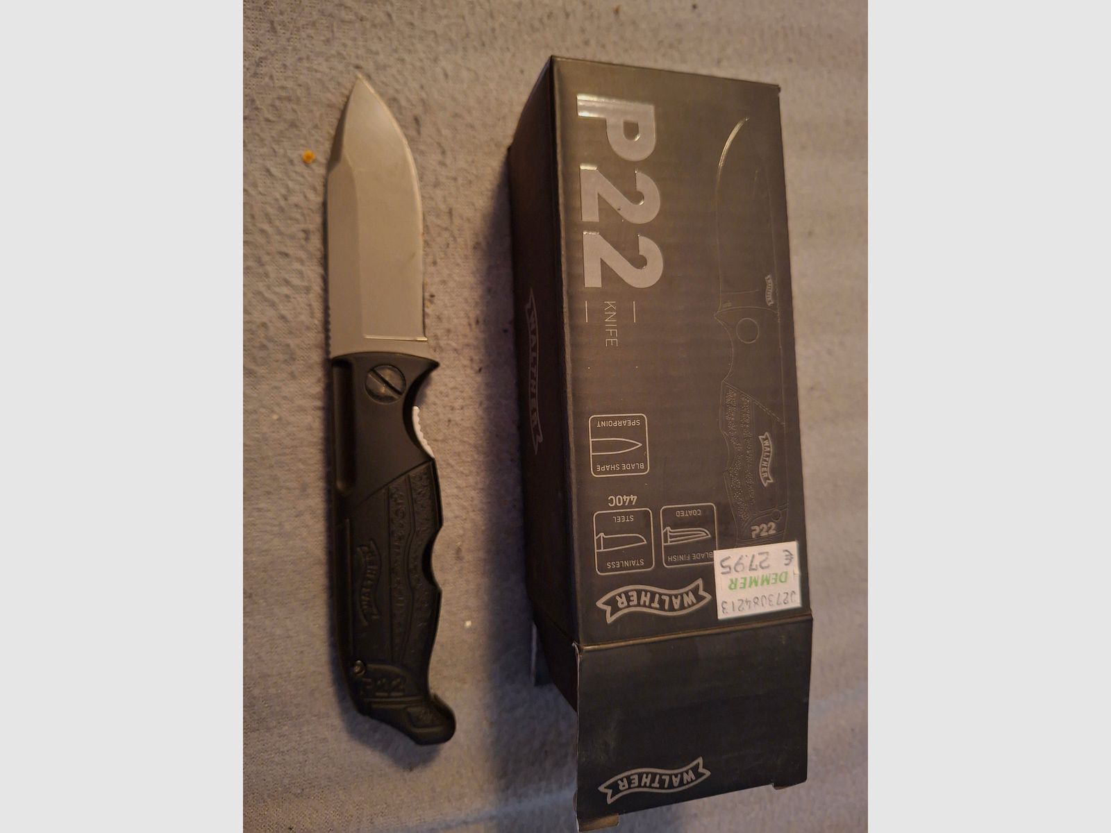 Walther P22 coltello pieghevole