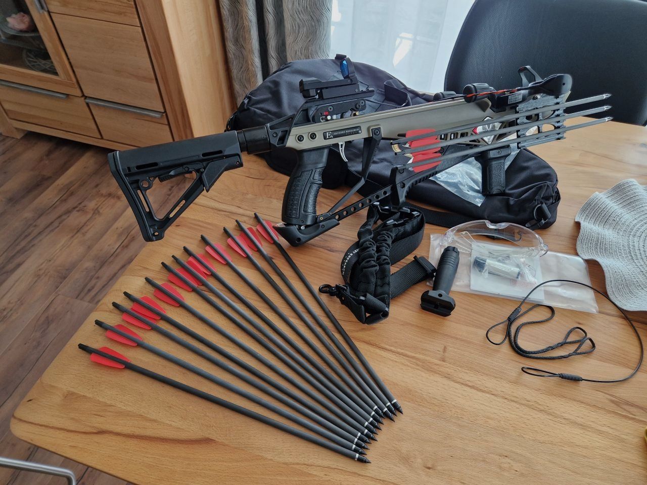 Armbrust EK Cobra RX9 130 lbs mit umfangreichem Zubehör