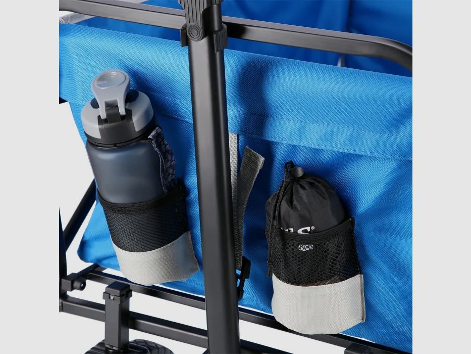 NC1606 Handwagen Grau-Blau 125L Nils Camp