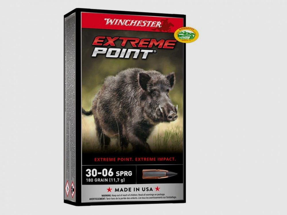 WINCHESTER munitions cal.30-06 EXTREME POINT 180 gr.