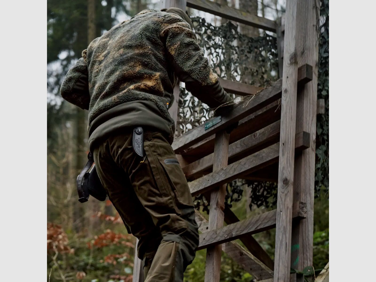 Chaqueta Härkila Tyst Camo Aislada