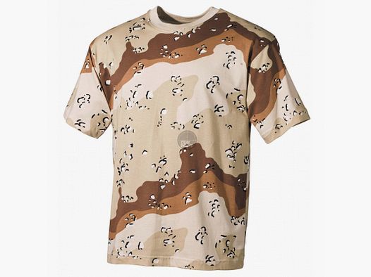 US T-shirt, short sleeve, 6 colors desert, 170 g/m