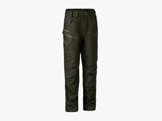 Youth Chasse Hose - Olive Night melange – Kleidergröße Kinder: 128