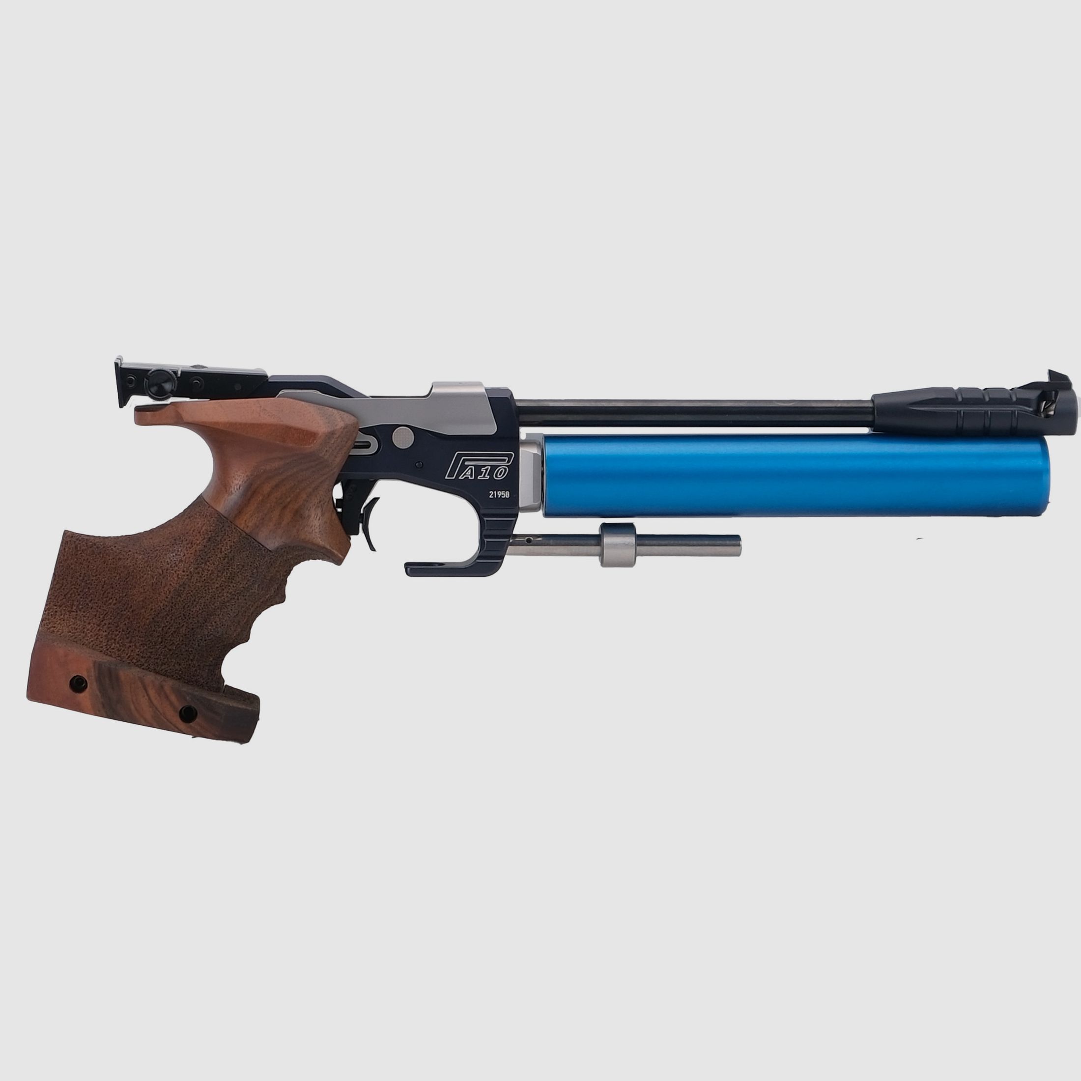 Tesro PA 10-2 Basic 'Beer-Edition' silber/schwarz Luftpistole Match