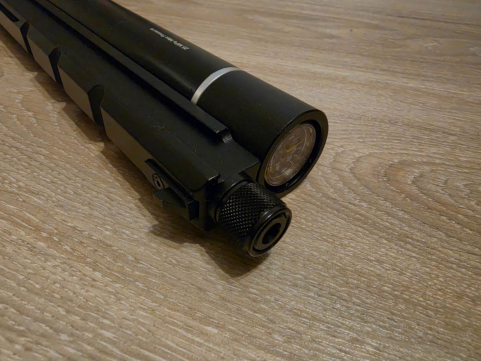 AirmaX PP700S-A PCP air pistol .177 / 4.5 mm – incl. suppressor adapter & folding stock, image 4 of 5