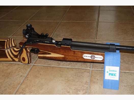 Steyr Matchgewehr LG 91 + 3 cartucce + adattatore di riempimento