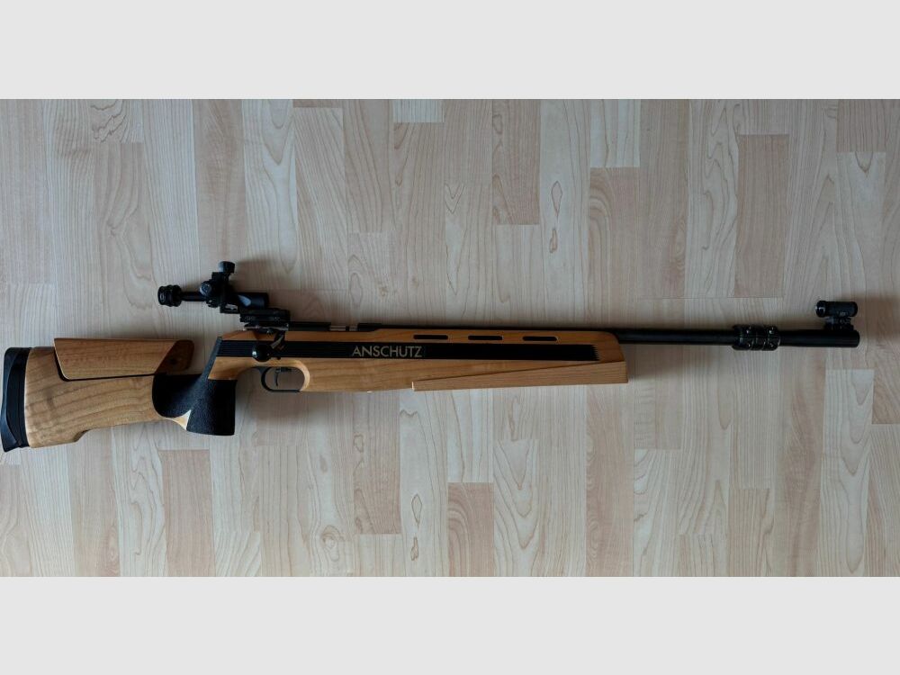 Einzellader-Büchse Match Anschütz 1903 mit Diopter .22lr .22lfb