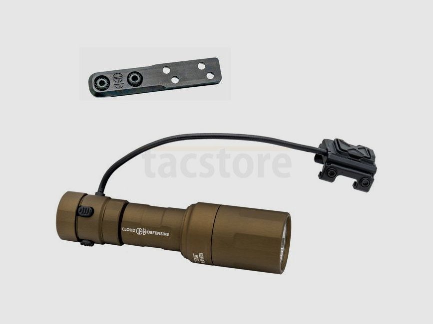 Cloud Defensive REIN 3.0 Micro Weapon Light Complete Kit M-LOK - Dark Earth, image 1 of 5