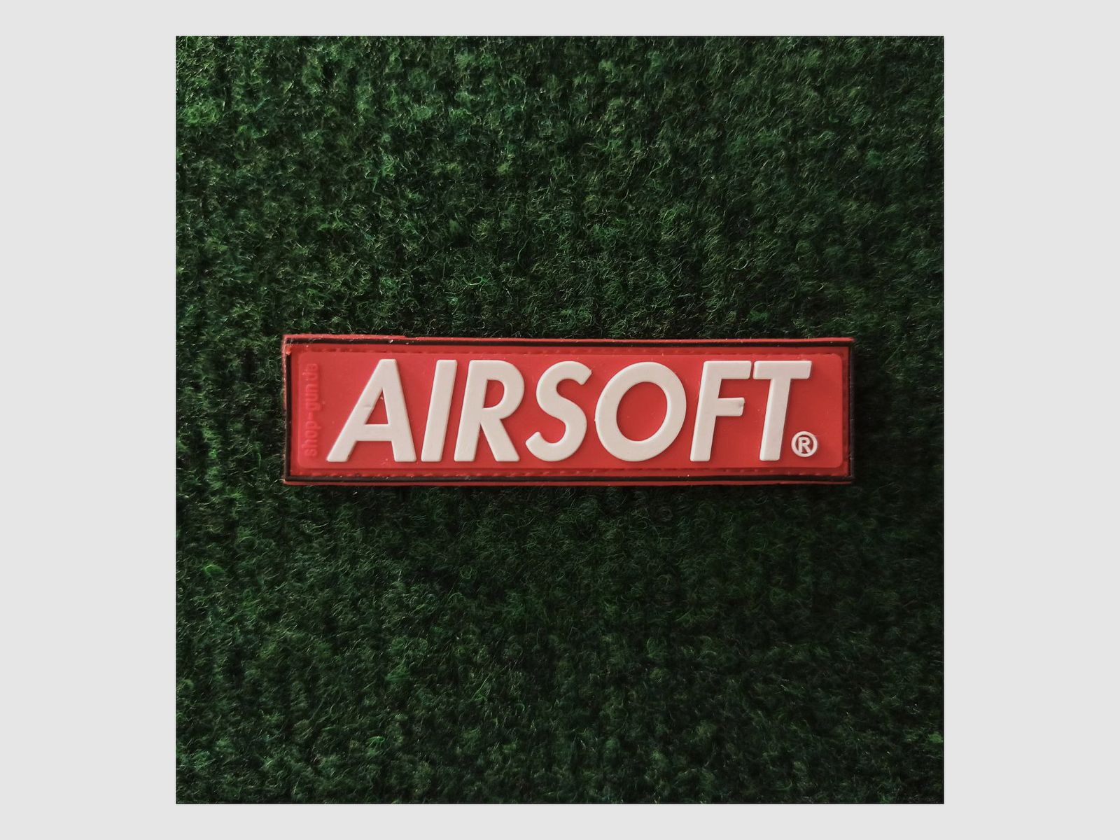 AIRSOFT" patch (red)