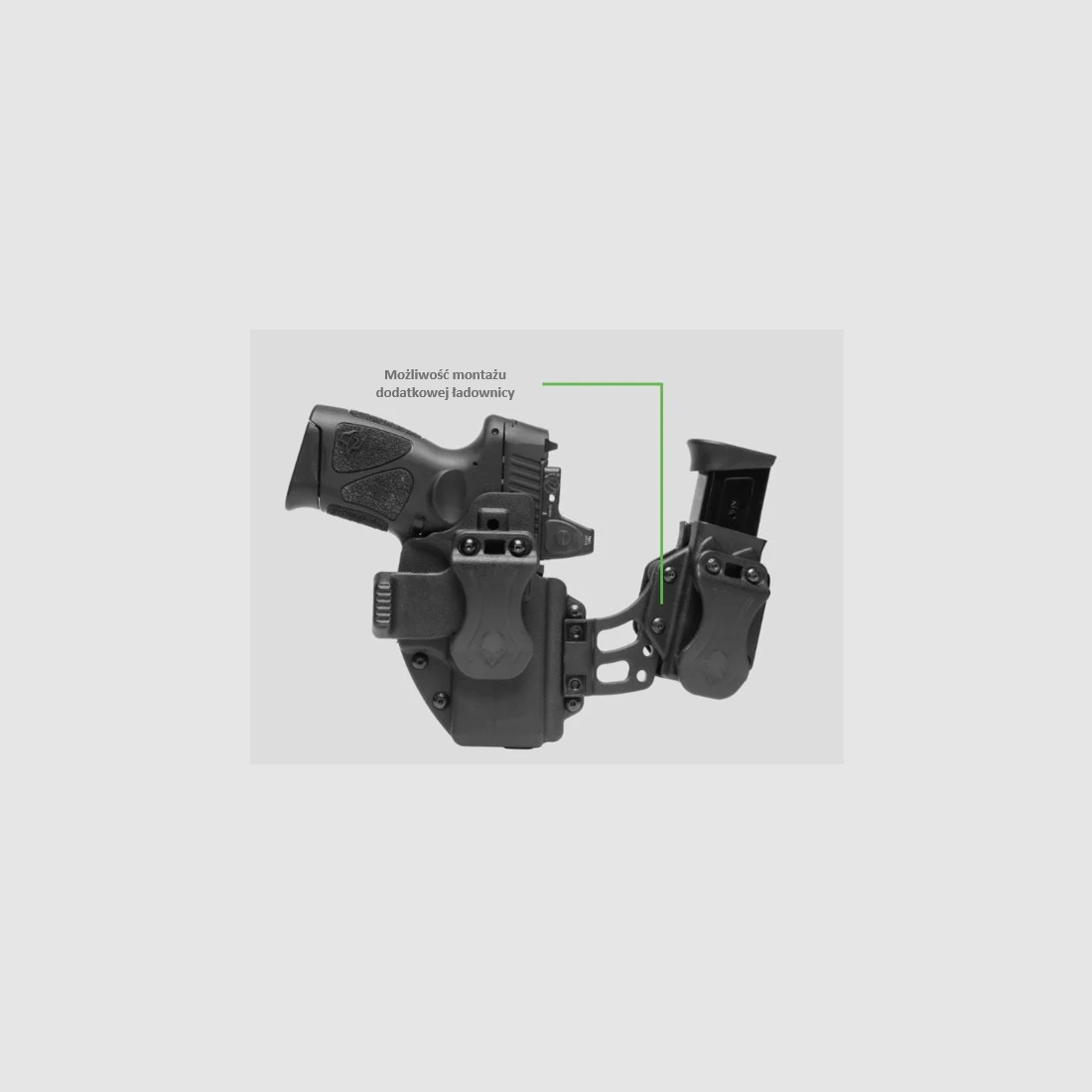 Funda HS H11 Hellcat ambidiestra IWB/OWB, imagen 4 de 5