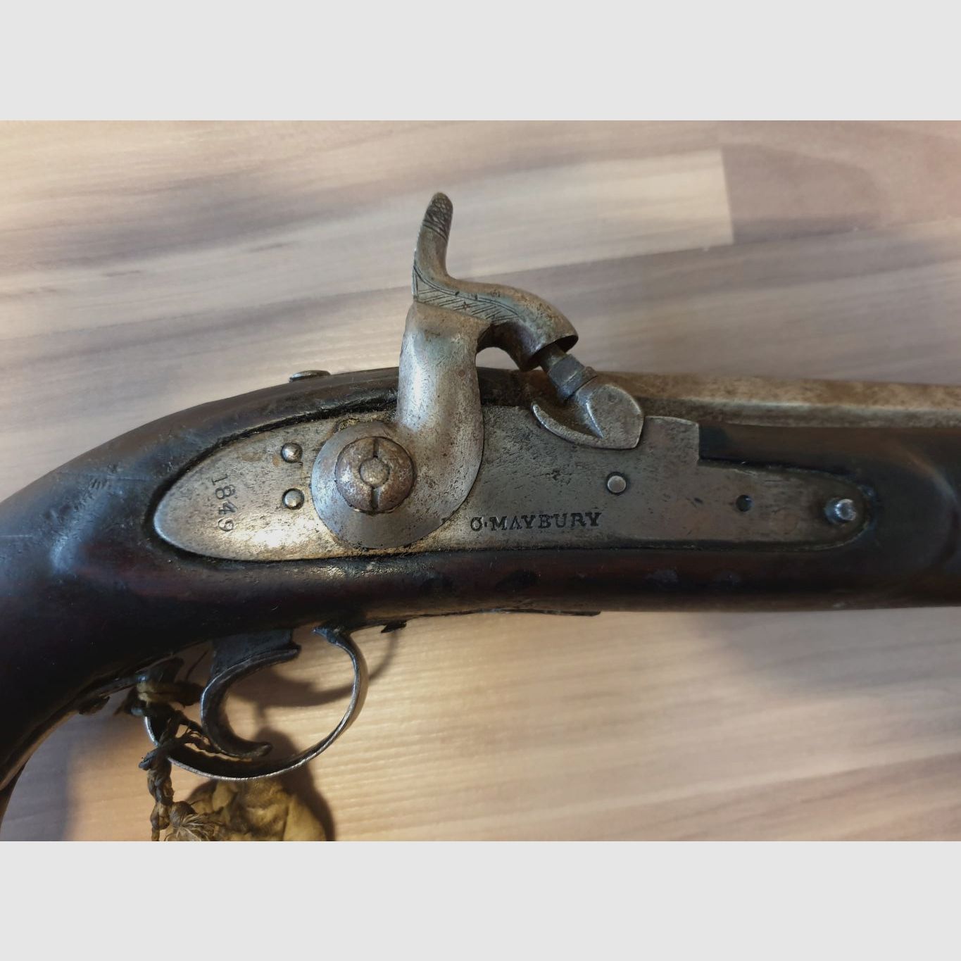 Englische Militärpistole von 1849