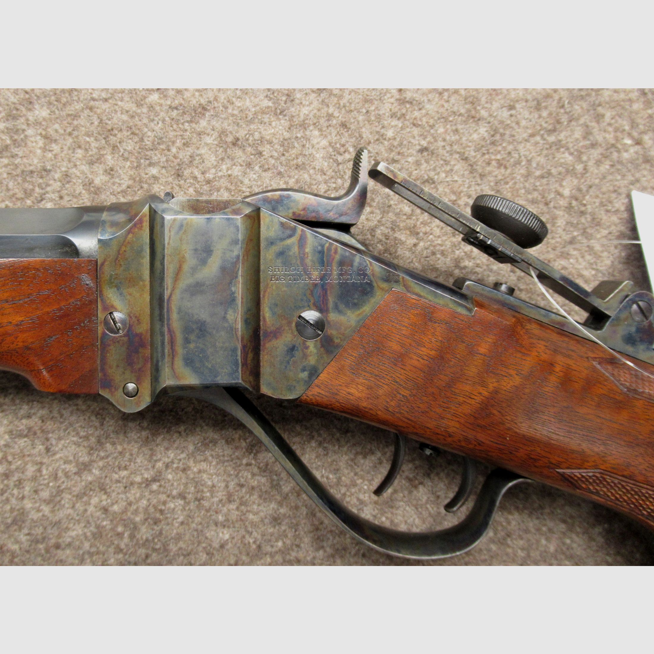 AB-199 SHILOH-SHARPS Büchse Mod. 1874 Kal. .40, Bild 4 von 10
