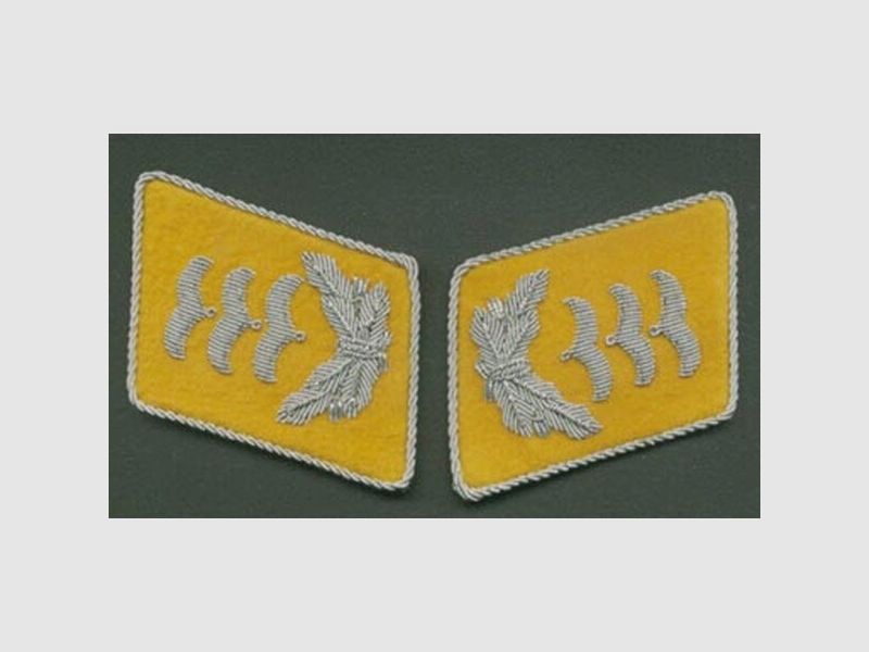 Kragenspiegel Hauptmann Flieger/Fallschirmjäger Repro !!!