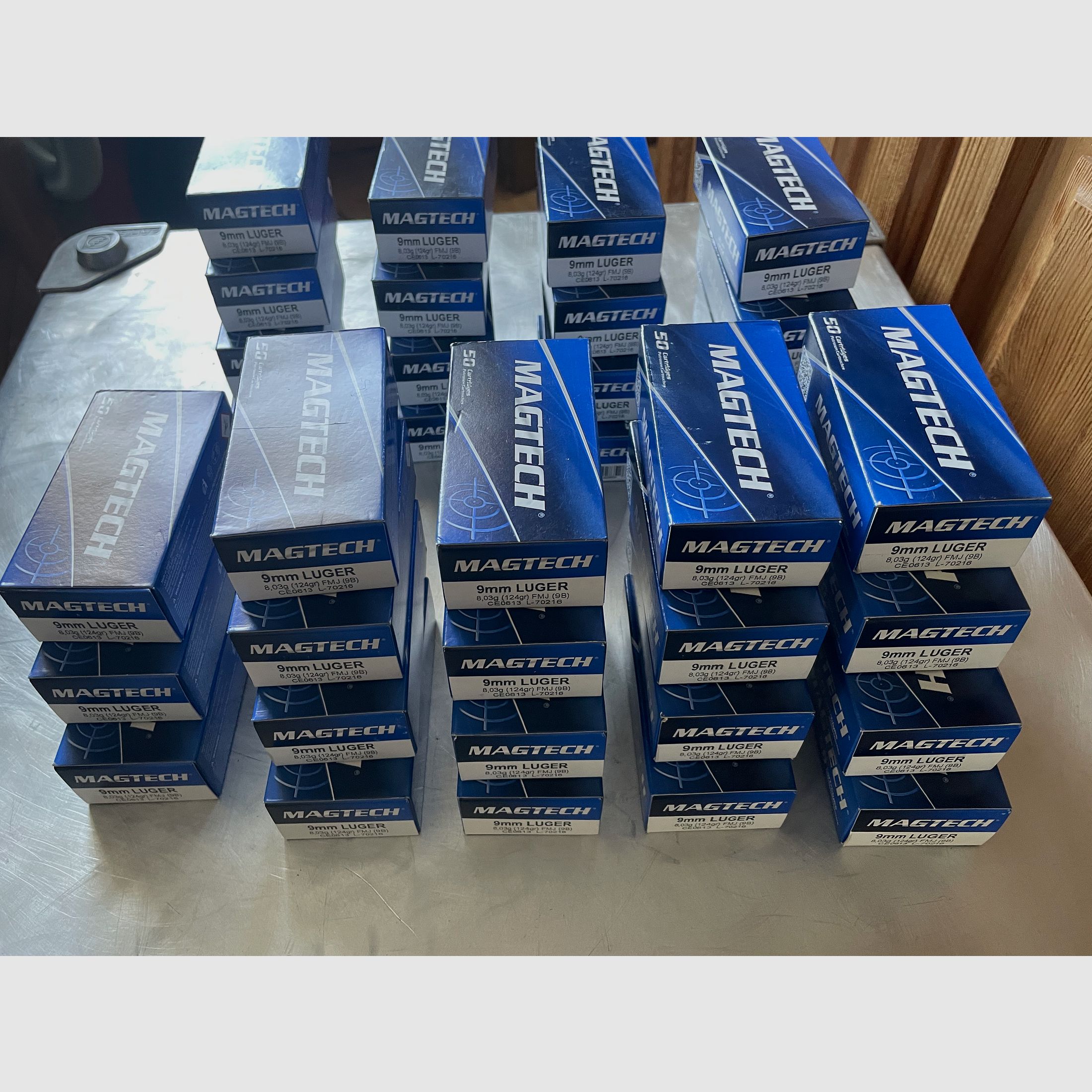 Magtech 9x19; 124 gr. FMJ NOT AFFECTED BY RECALL!!!