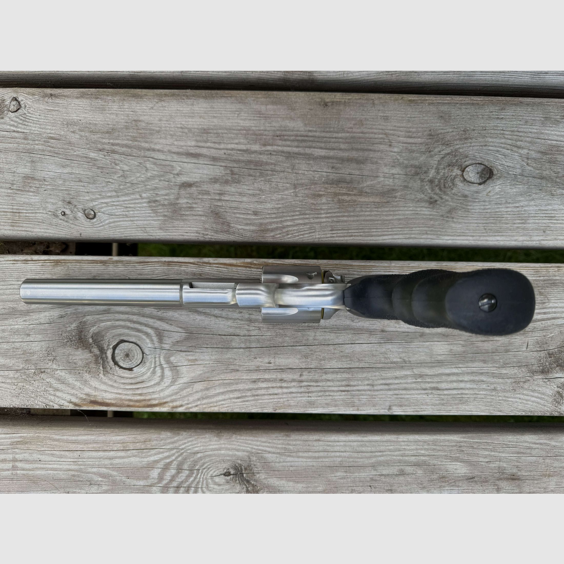 Ruger Super Redhawk .44Magnum 7.5“ stainless steel, like new, from hunter's hand