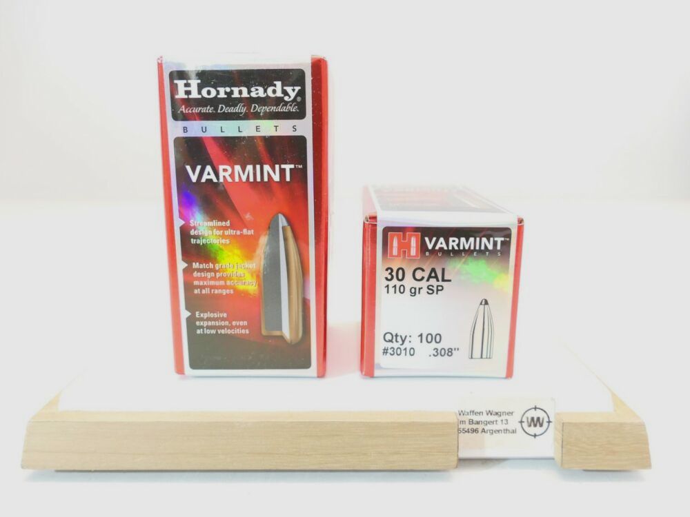 Balas Hornady SP 110grs .30/.308