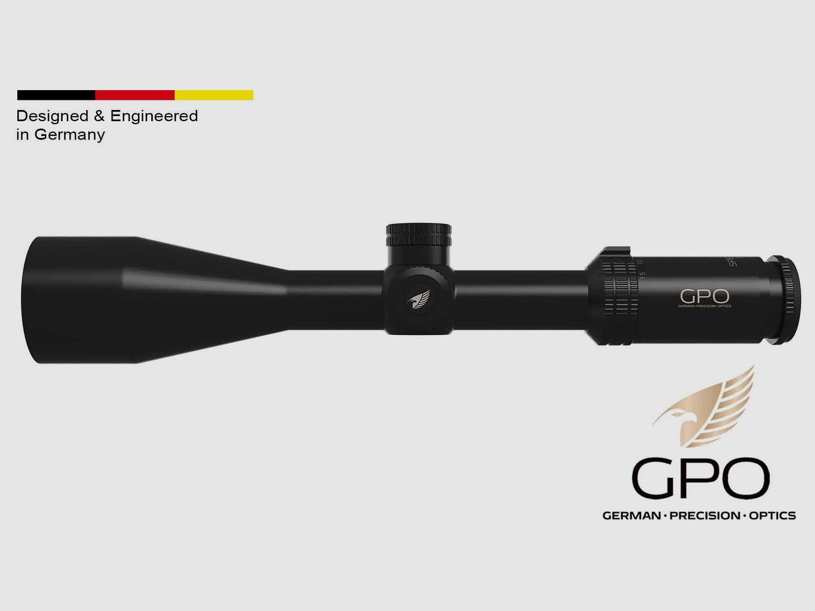 GPO Spectra 4x 2,5-10x44i G4i DROP telescopio di puntamento