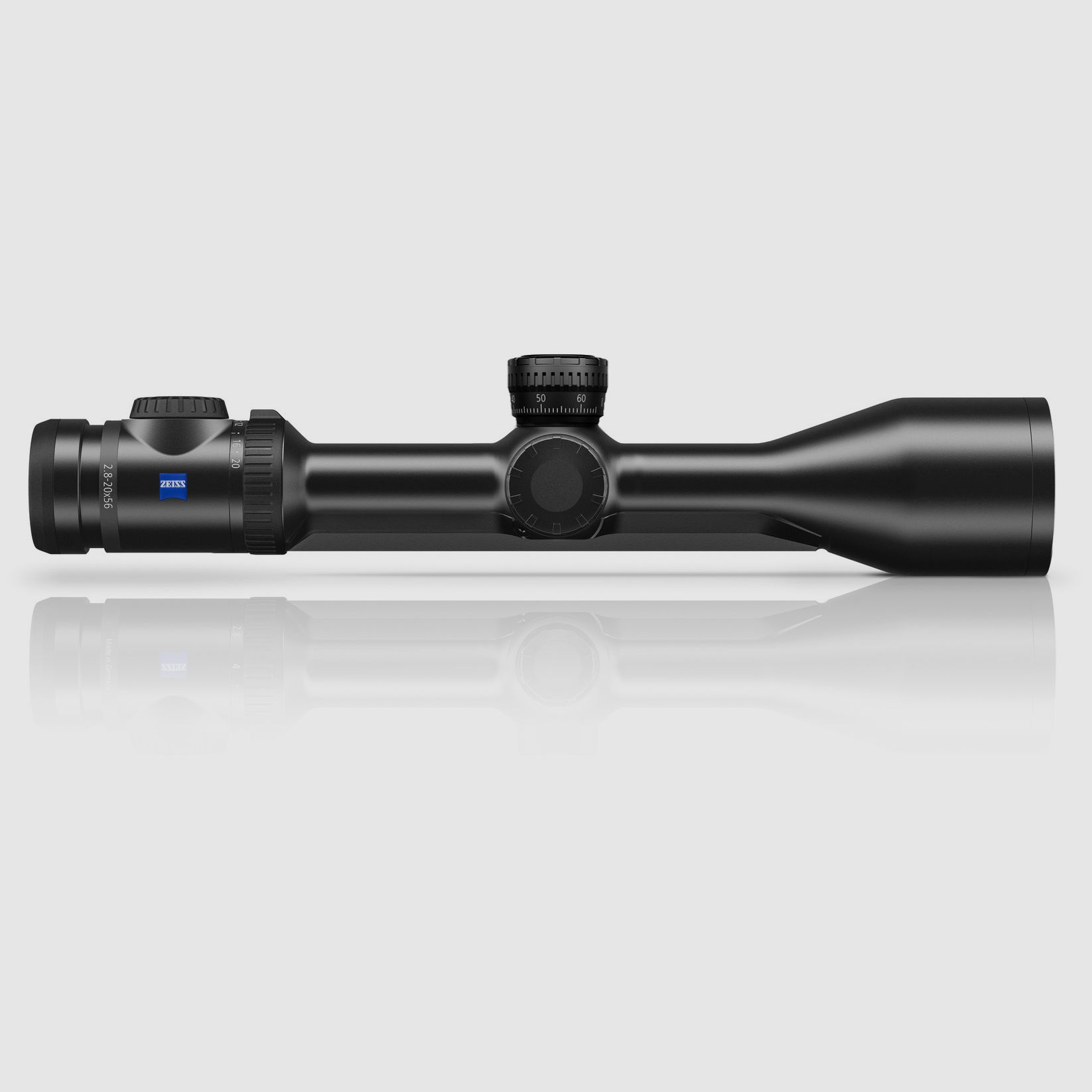 Zeiss Victory V8 - 2,8-20x56 M / 30mm Mittelrohr mit Schiene Absehenschnellverstelllung Höhe + Seite