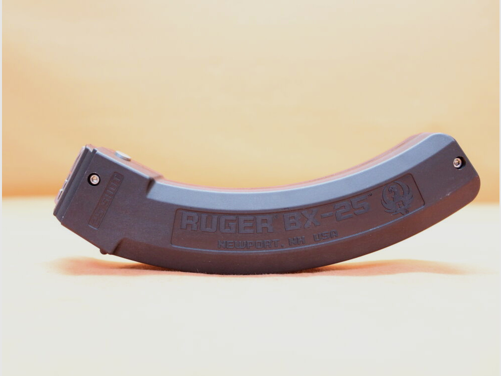 Ruger	 Ruger 10/22: Magazin Ruger BX-25 25-Schuss .22lr Polymer Black (.22lfB/.22L.R.)