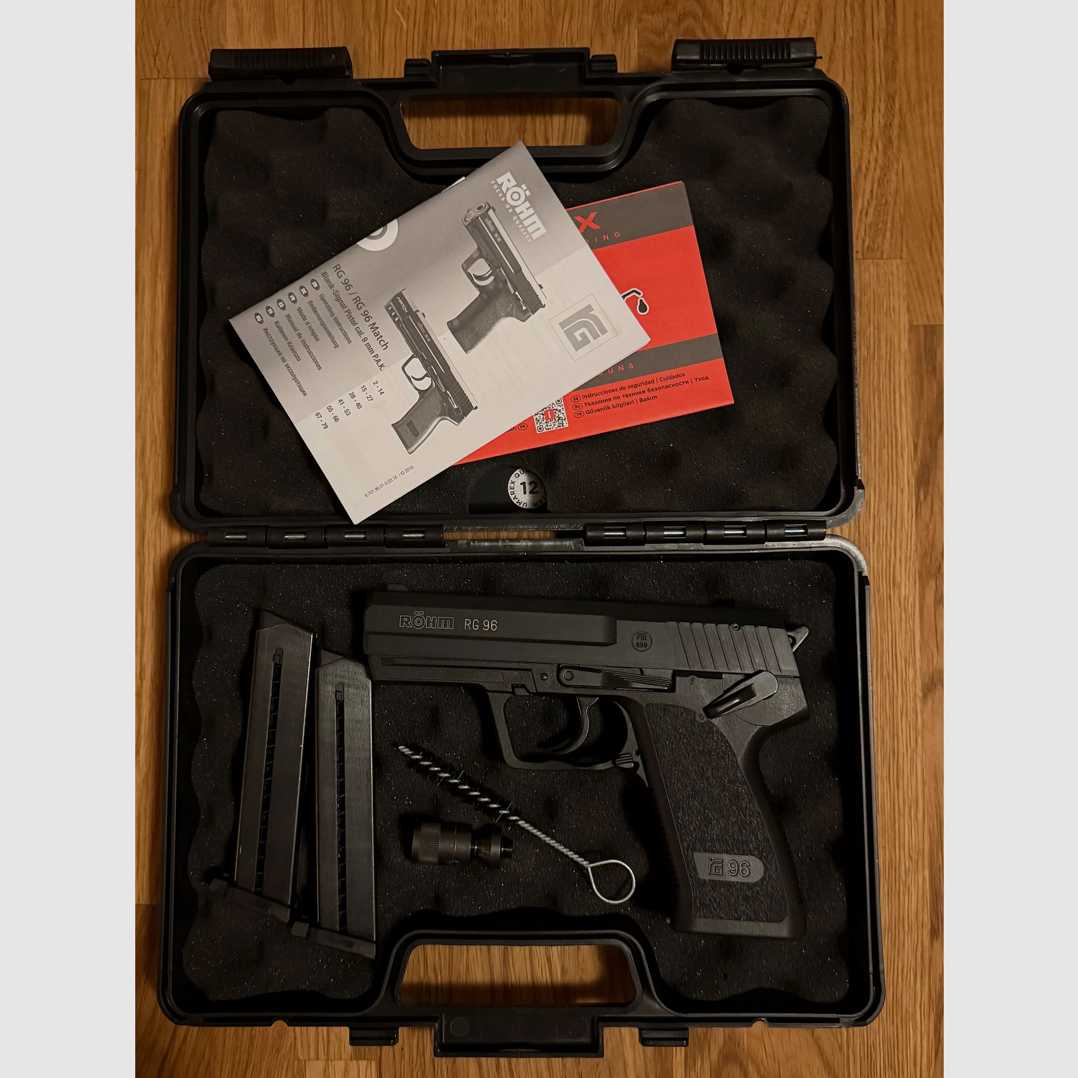 Röhm RG 96 pistola a salve – PTB – mai usata - 2° caricatore