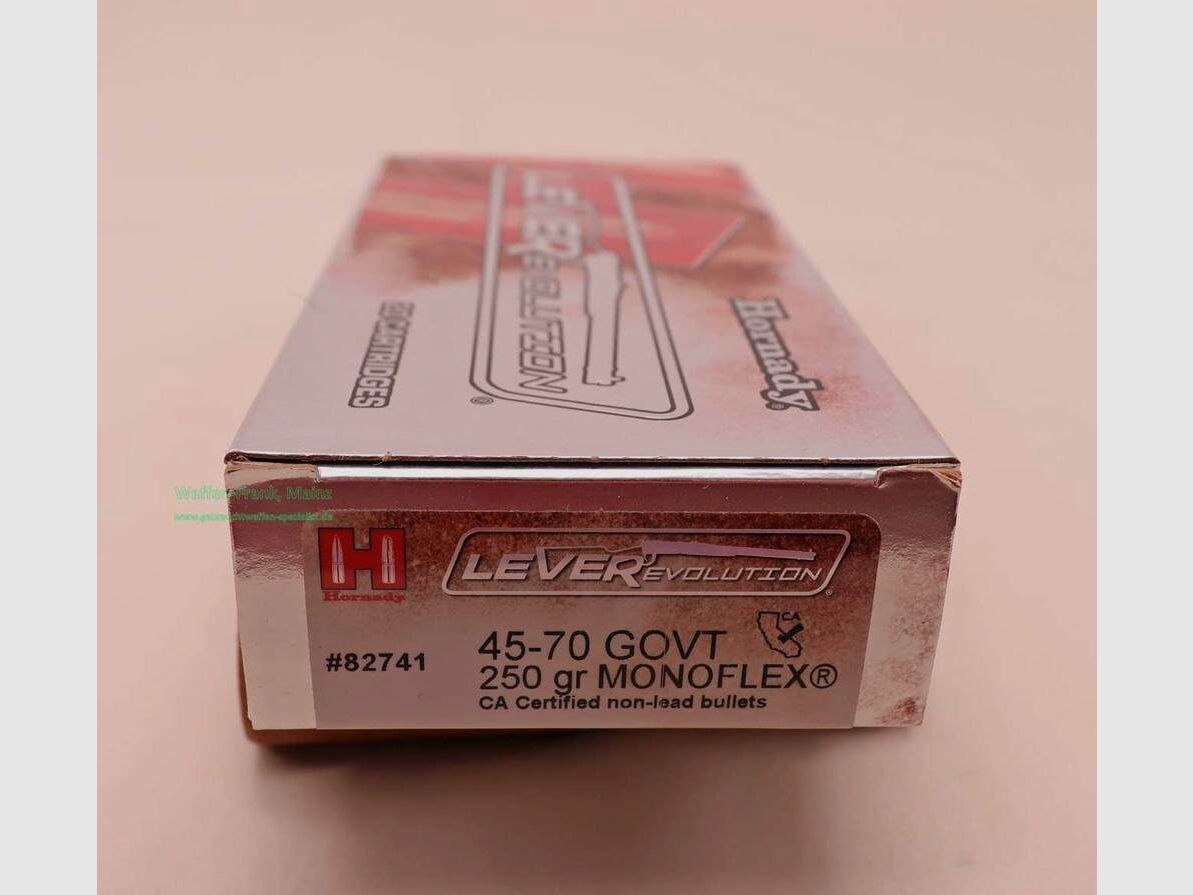 Hornady / USA Büchsenpatronen .45-70Gov
