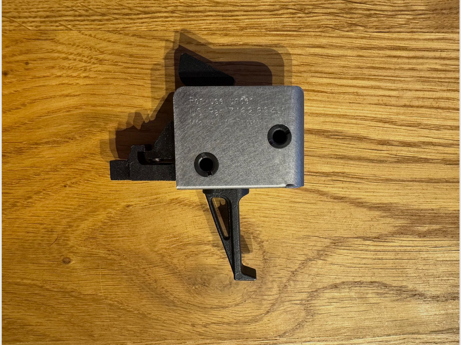 CMC Drop-in Trigger AR15/AR10 Small Pin – Competition, Flat, 2/2 lb (Model 92504) Trigger for Schmeisser, Oberland Arms