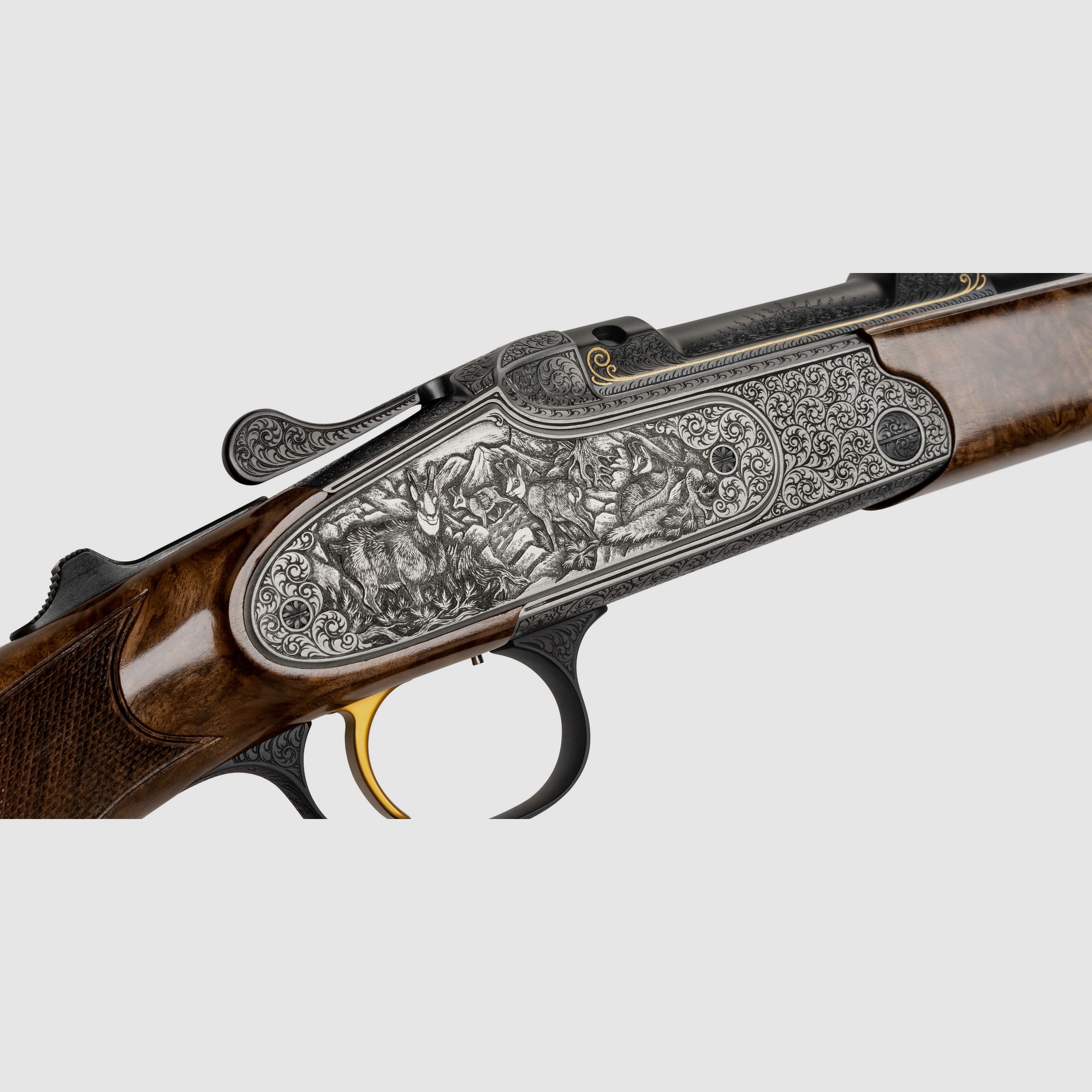 Die K95 Golden Mountain Hunting - ein Original aus dem Blaser Custom Shop im Kaliber .270 Win