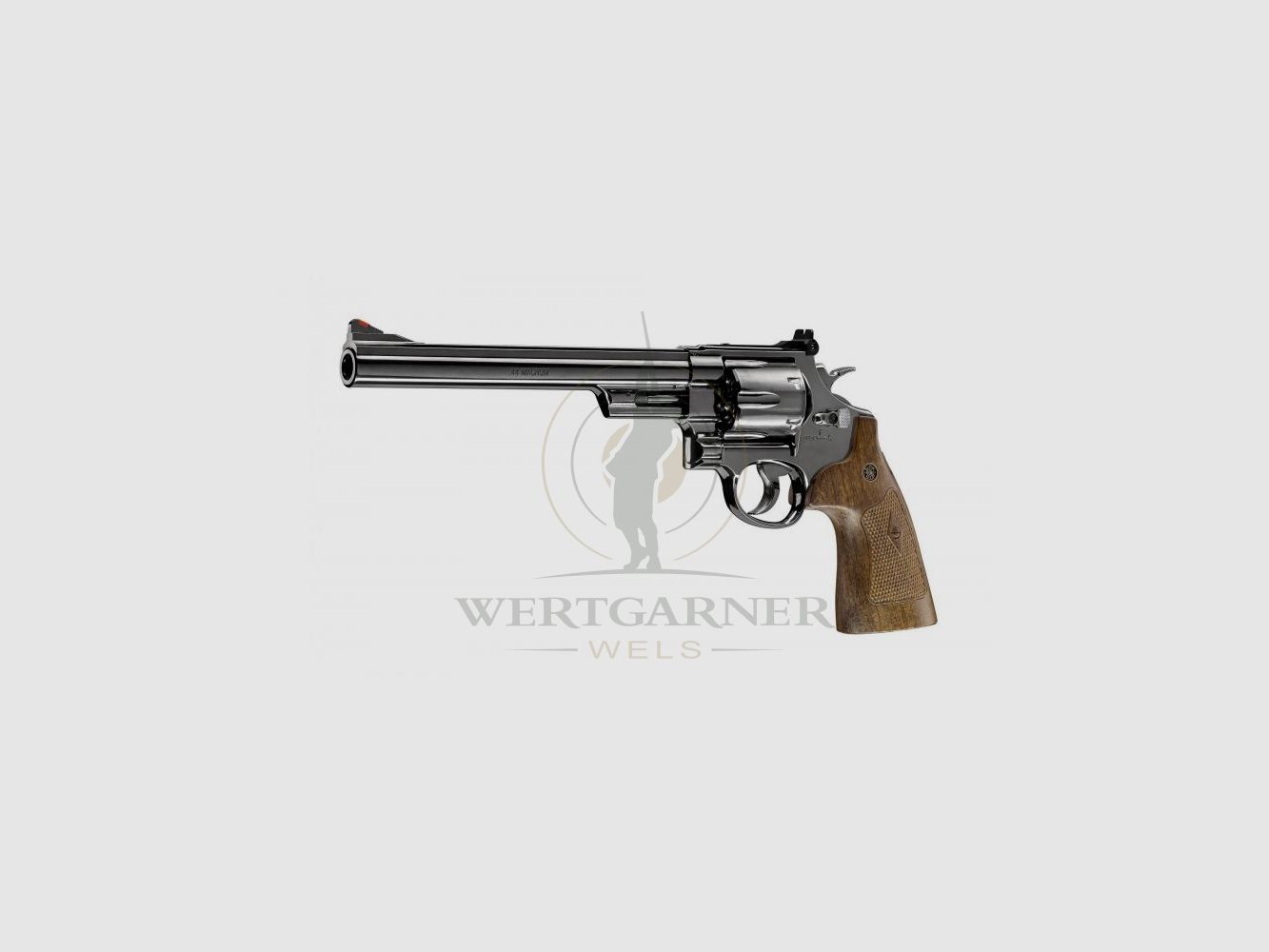 Smith & Wesson M29 8 3/8" high gloss blued 4.5mm BB 3J., image 2 of 3