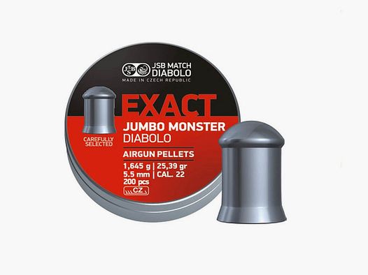 JSB PALLINI EXACT JUMBO MONSTER CAL. 5,52MM 200PZ
