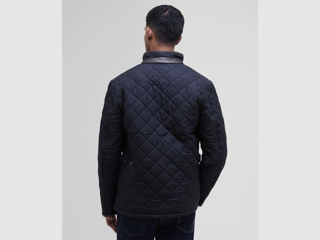 BARBOUR POWELL QUILTED NAVY VEST, afbeelding 4 van 9