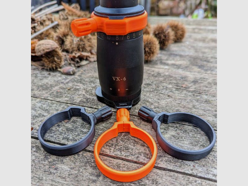 Voor Leupold VX-6: Snelle verstelknop voor vergroting instelling van de Leupold VX-6 serie