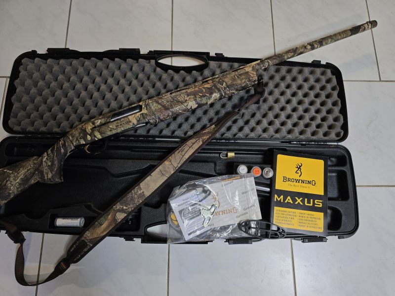 Browning Maxus Camo 12/89