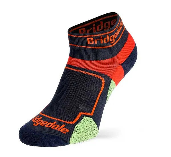 BRIDGEDALE Ultralight T2 COOLMAX Sport Low Socks - Navy, image 1 of 6