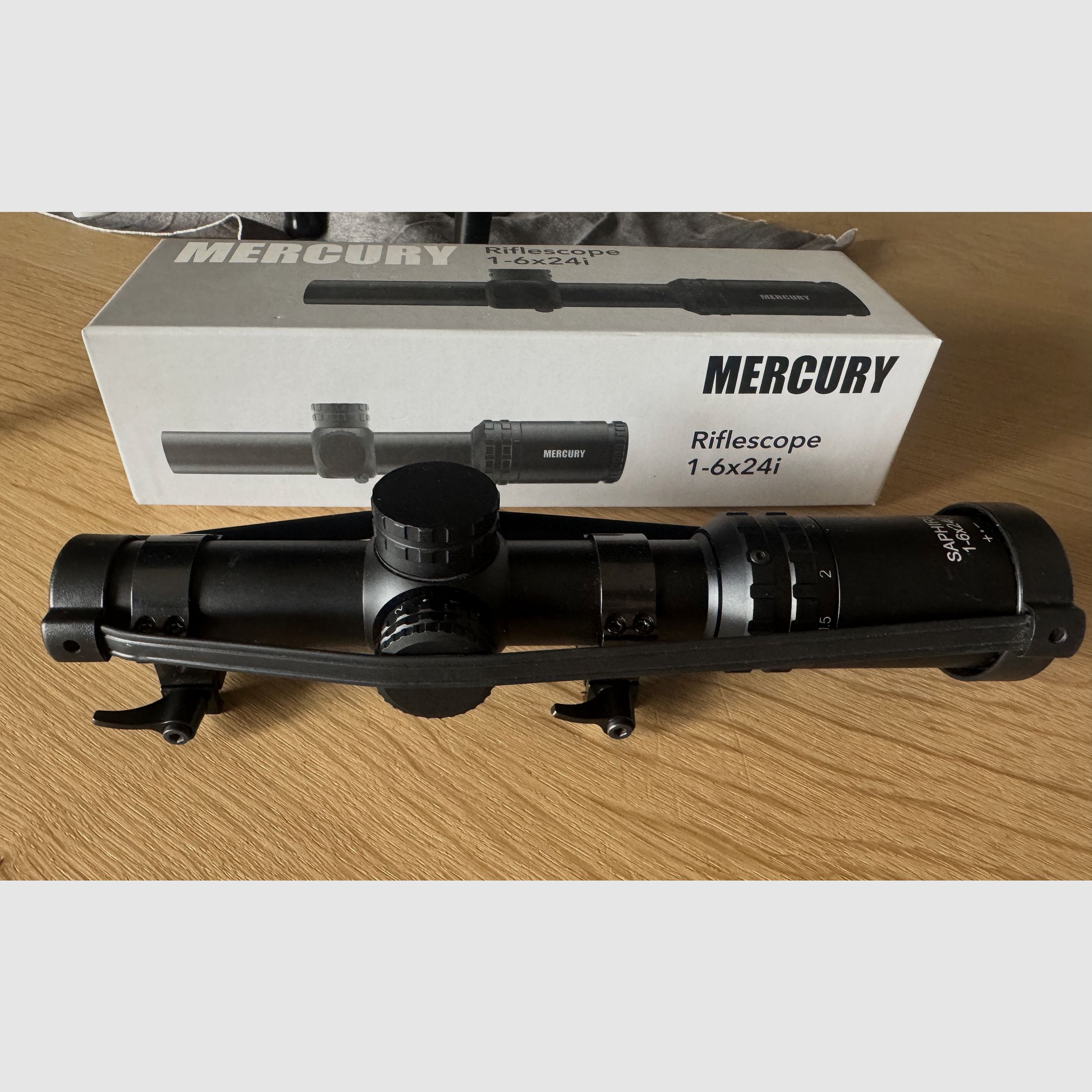 Mercury Saphire 1-6x24i Drückjagdglas