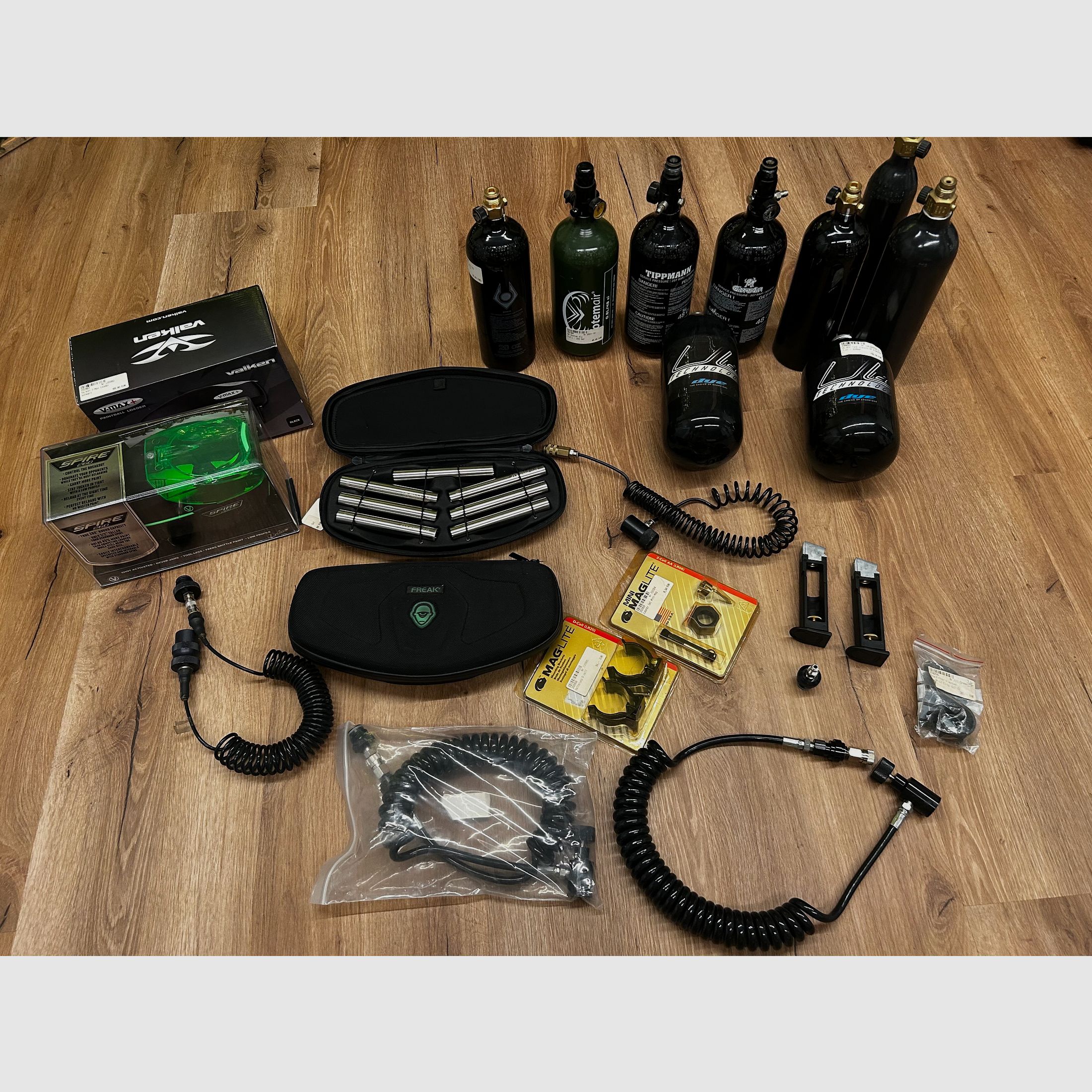 Paintball-Ausrüstung Neuware (Wert 13.000€)