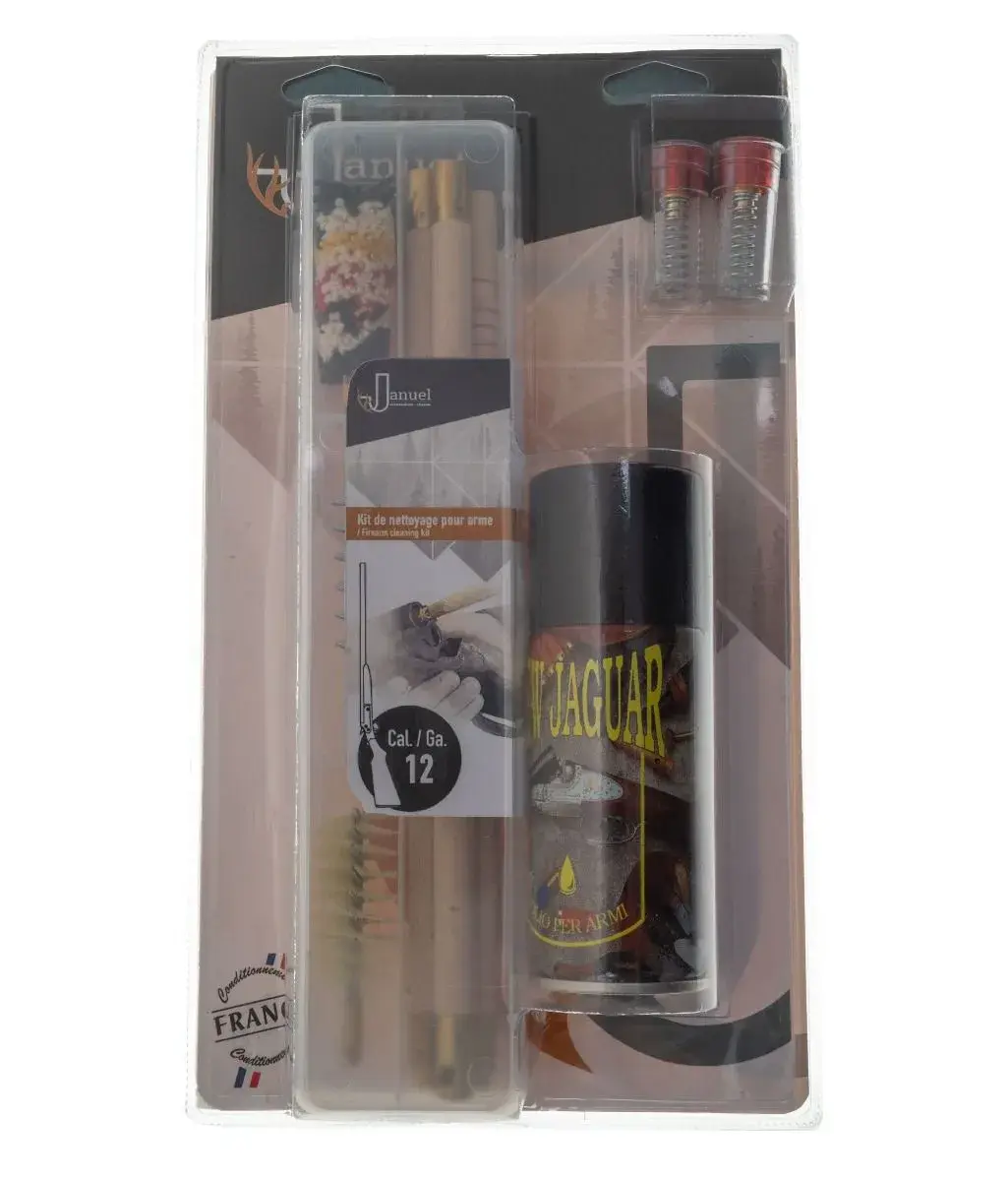 Pack Januel Reinigungsset Kaliber 12 Öl und Dämpferhülsen, Bild 2 von 8