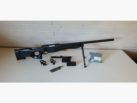 L96 Bolt Action mit 2 Magazinen