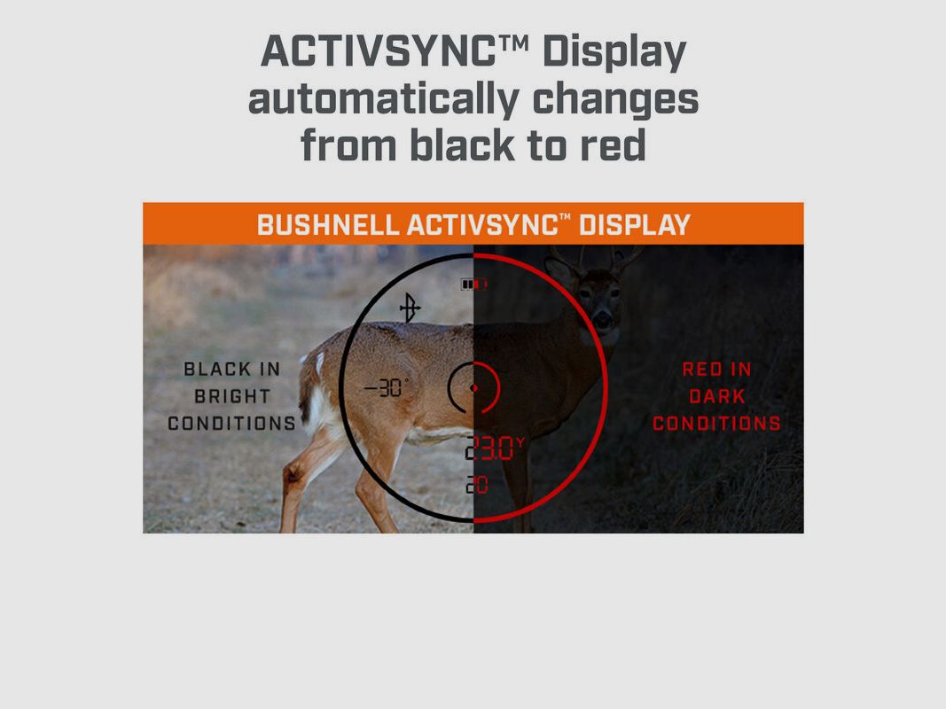 Bushnell Fernglas Fusion X 10x42 mit Entfernungsmesser und Activsync Display